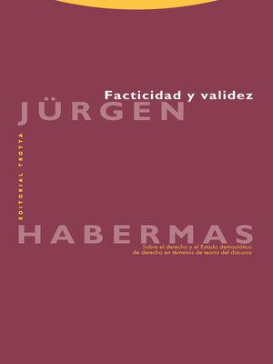 cover image of Facticidad y validez